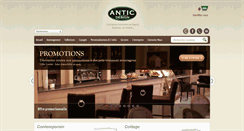 Desktop Screenshot of antic-design.fr