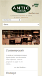 Mobile Screenshot of antic-design.fr